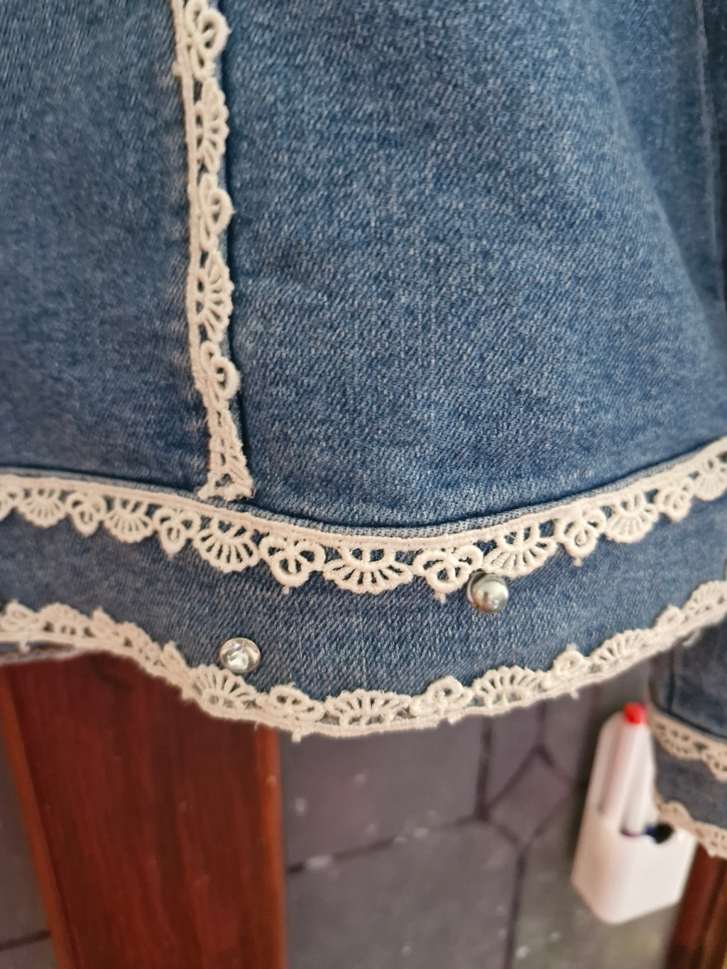 Diamonds & Pearls denim