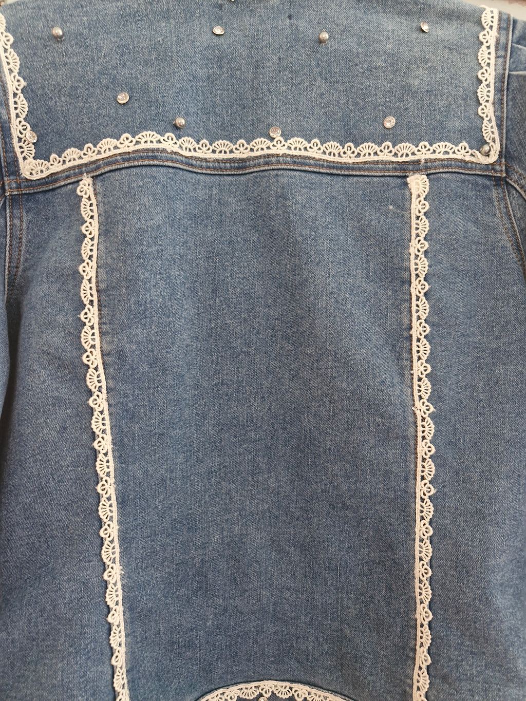 Diamonds & Pearls denim