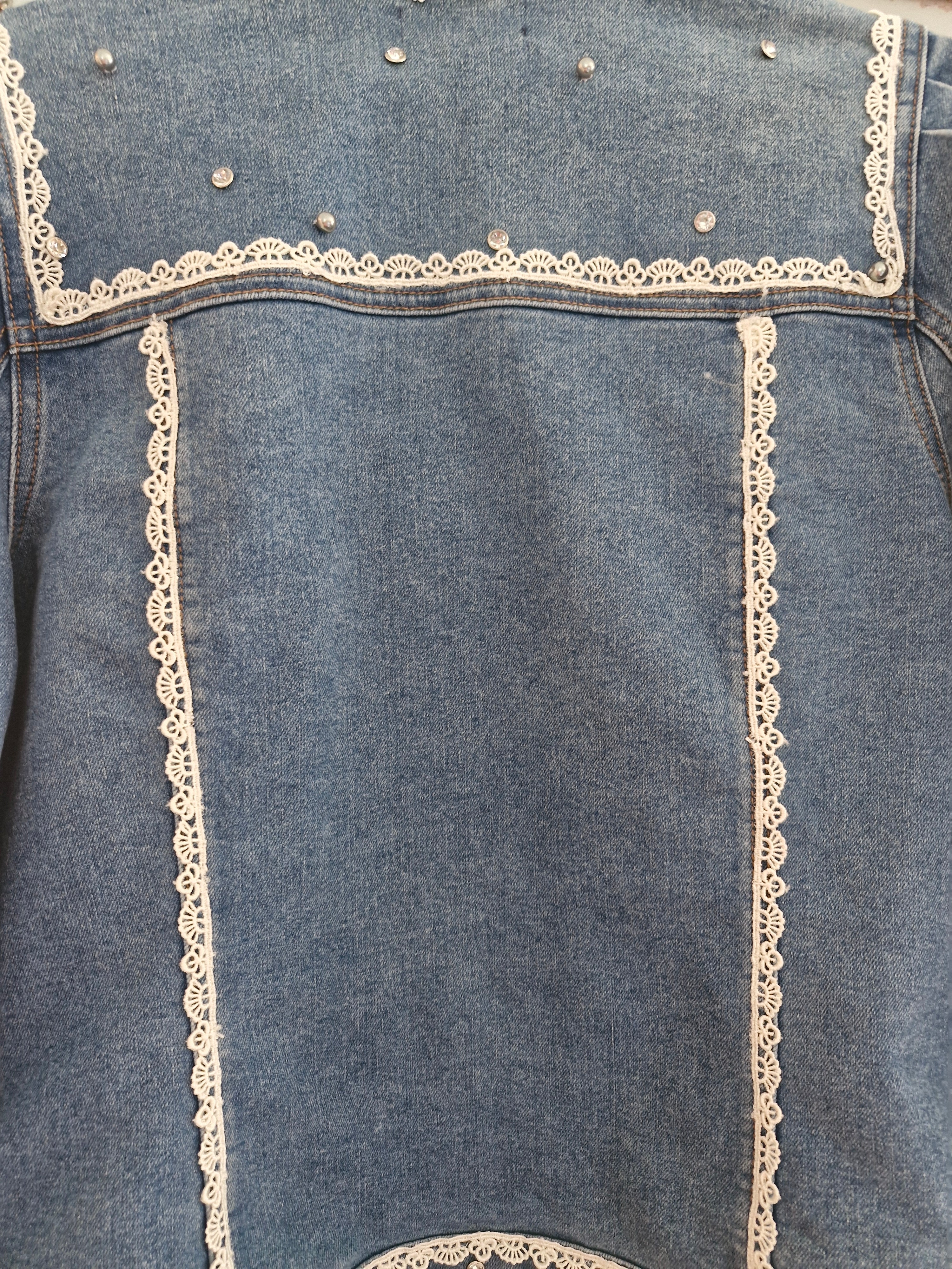 Diamonds & Pearls denim