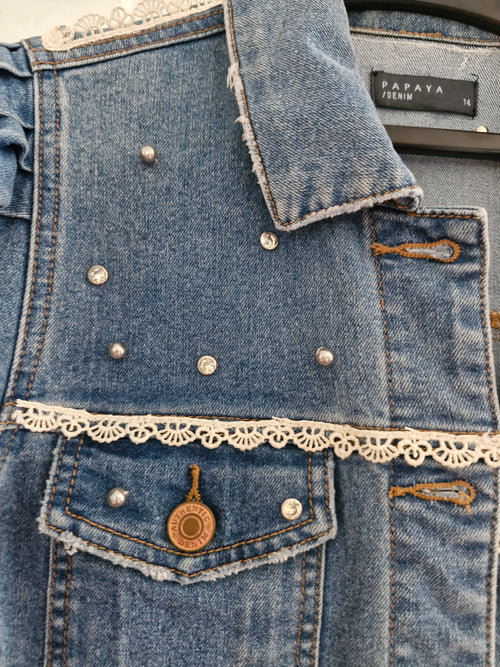 Diamonds & Pearls denim